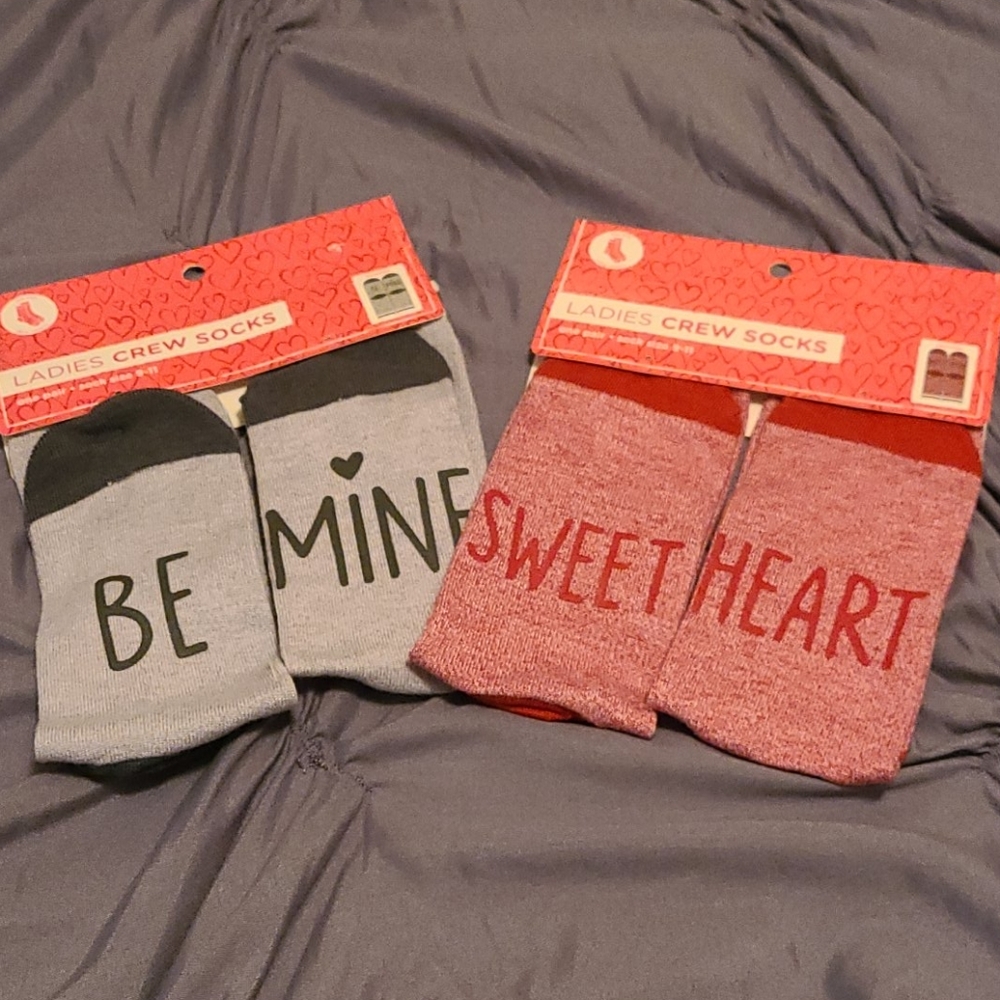 Nwt cute be mine sock bundle